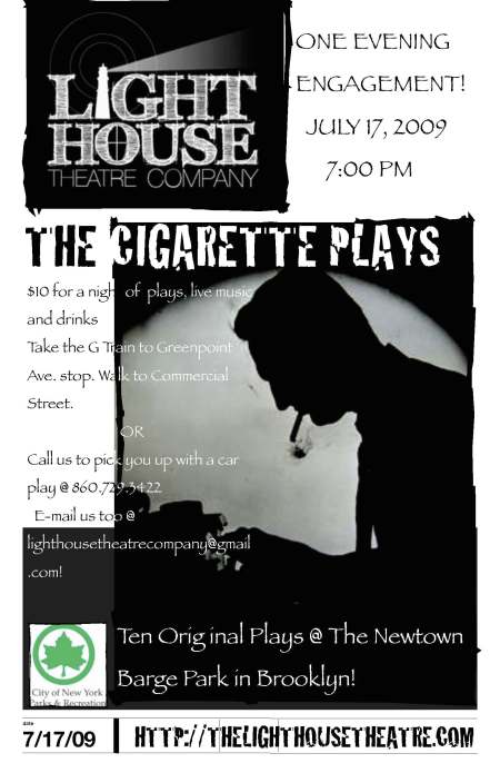 Cigarette Plays Poster